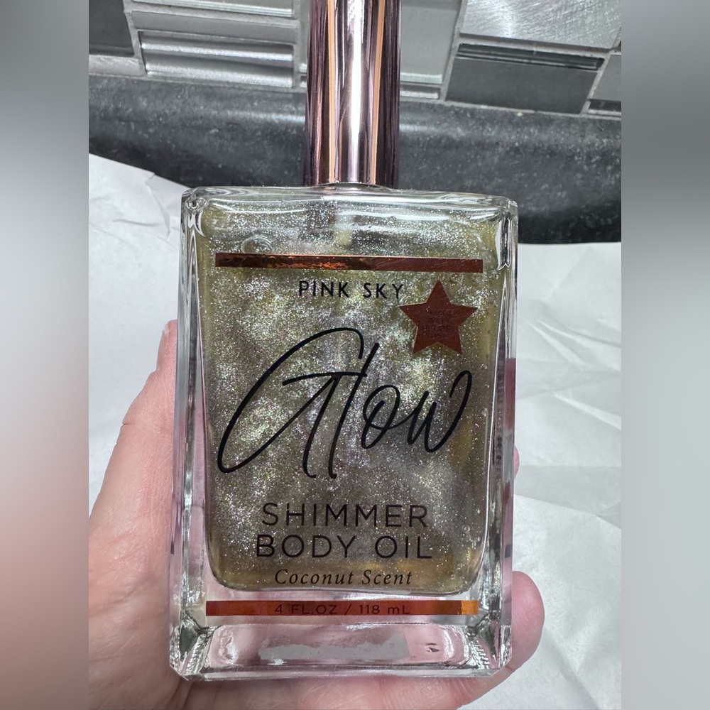 Pink Sky Glow Shimmer Body Oil